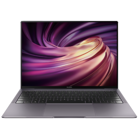 (华为)HUAWEI MateBook X Pro 2019款 13.9英寸(i5 8GB 512GB 集显 深空灰)3K触控全面屏 轻薄笔记本 手机电脑一碰即传